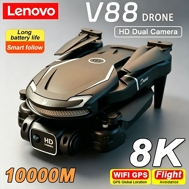 Drone Multispectral - Lenovo Drone V88 8K 5G Professional