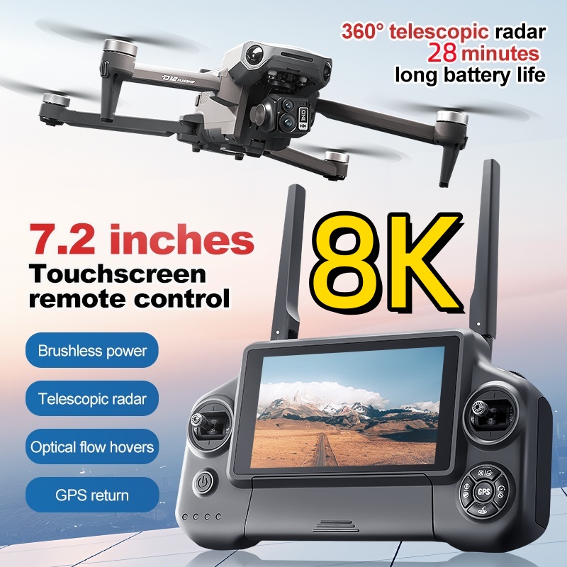 8K 3 Axis Gimbal Brushless 7.2 - Drone Lidar incelemesi ve fiyatı