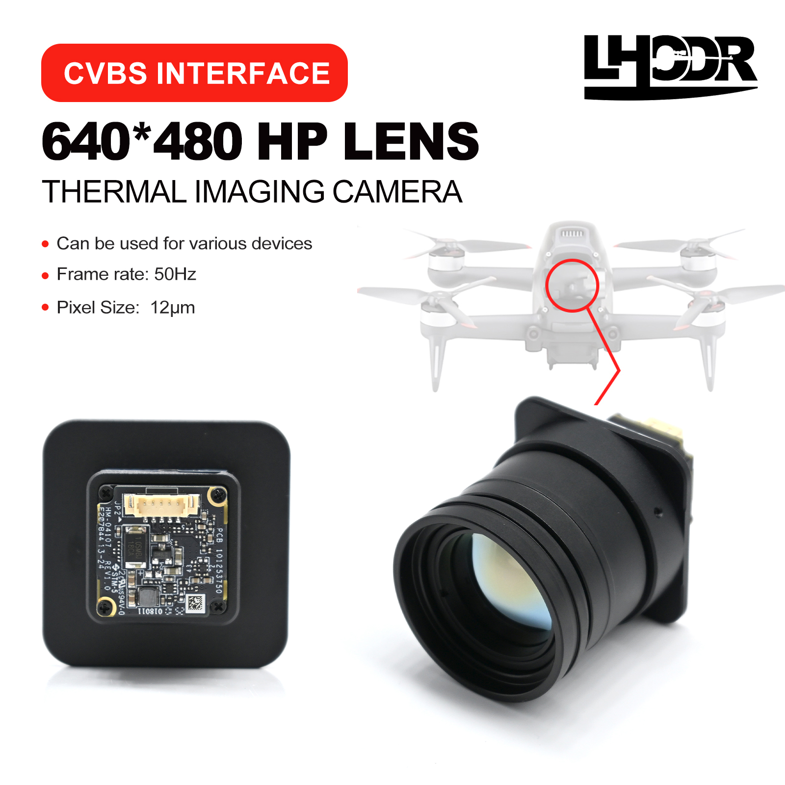 30mm 640x480 pix Drone thermal - Drone Cinematic incelemesi ve fiyatı