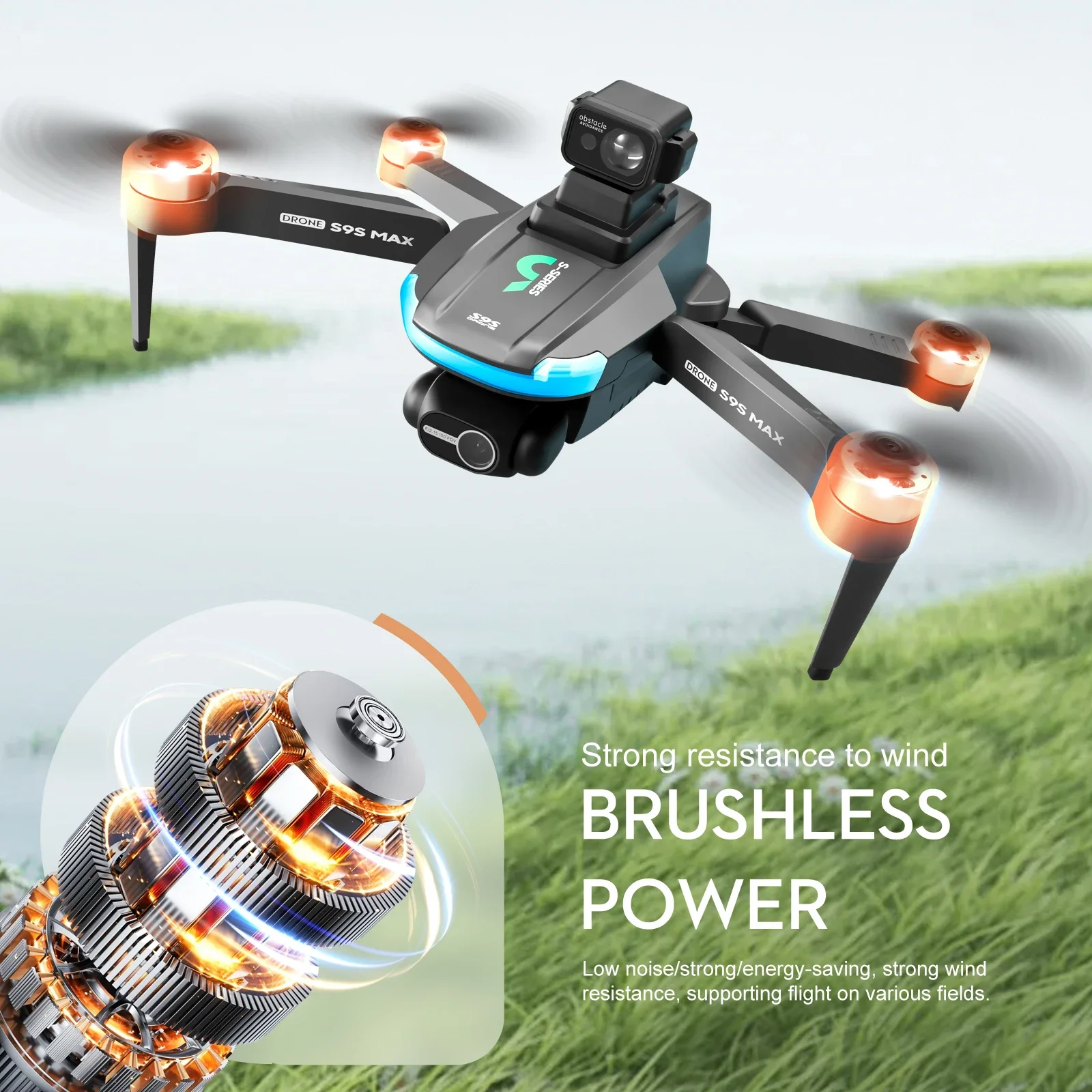 NEW S9S MAX MINI Drone 4K 2-Ax - Drone Mapping incelemesi ve fiyatı
