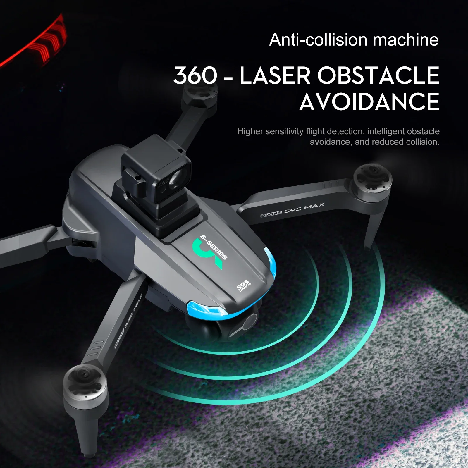 NEW S9S MAX MINI Drone 4K 2-Ax - Drone Mapping incelemesi ve fiyatı
