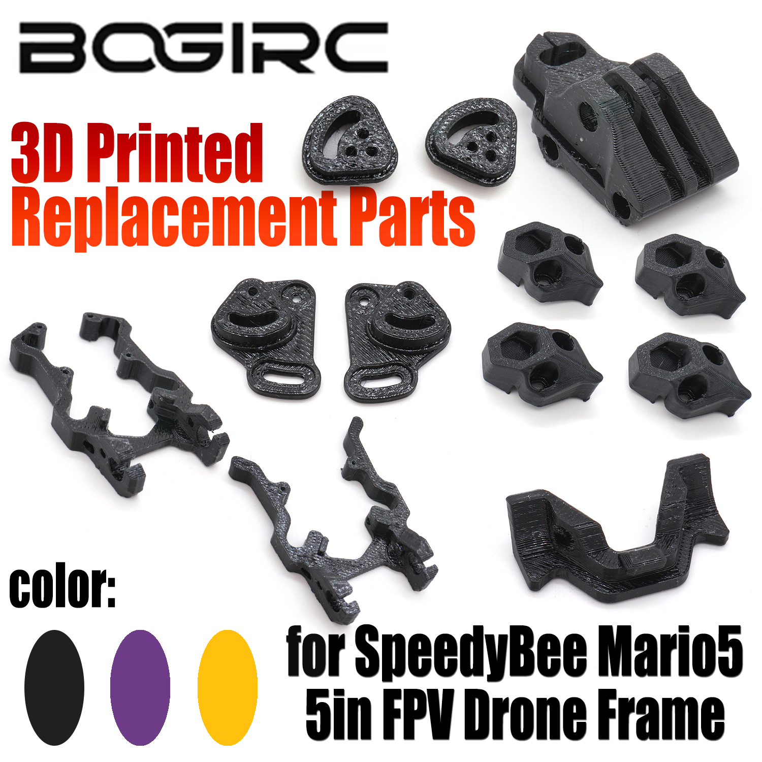 BOGIRC TPU Holder Fixed Bracke - Drone 3D Modeling incelemesi ve fiyatı