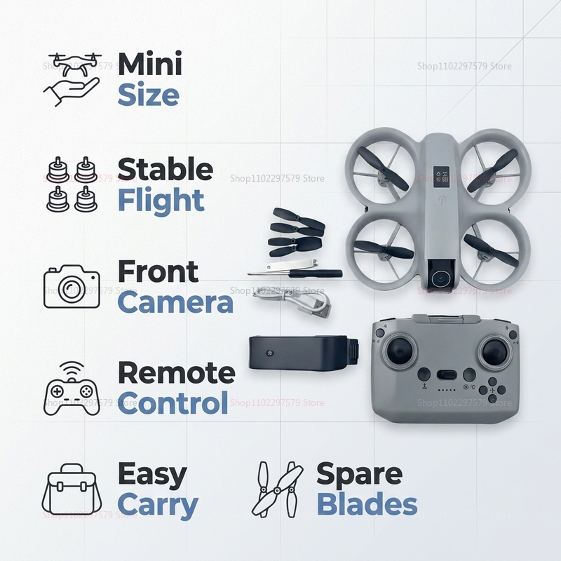 Mini Drone with 8K HD Camera F - Drone Video Production incelemesi ve fiyatı