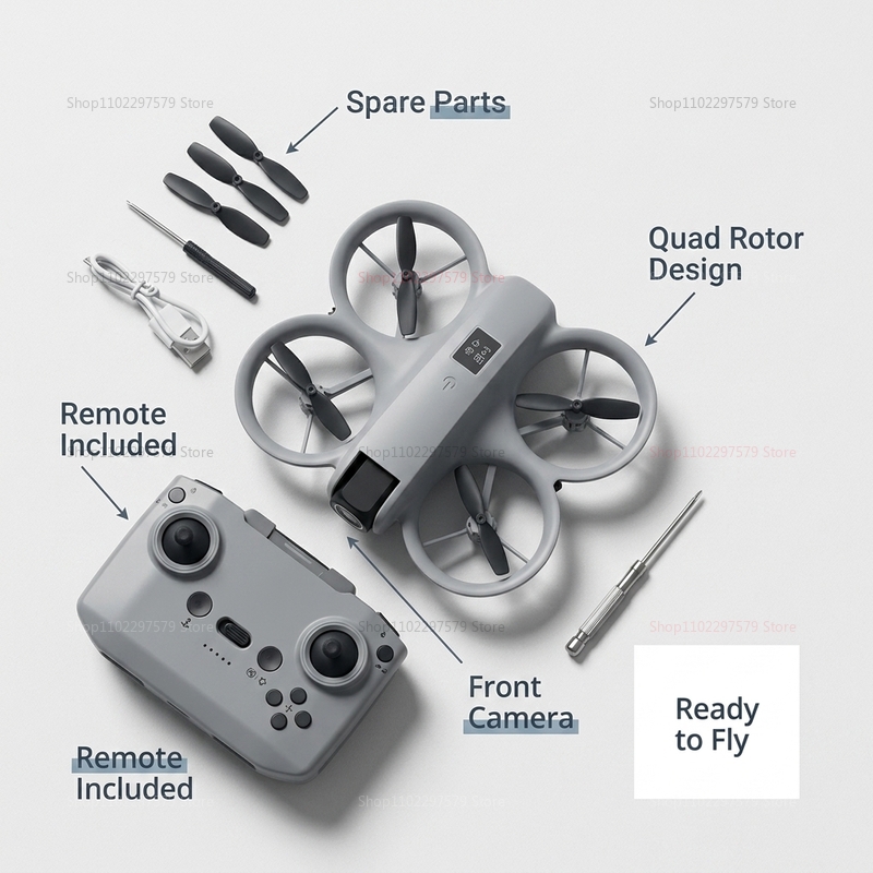 Mini Drone with 8K HD Camera F - Drone Video Production incelemesi ve fiyatı