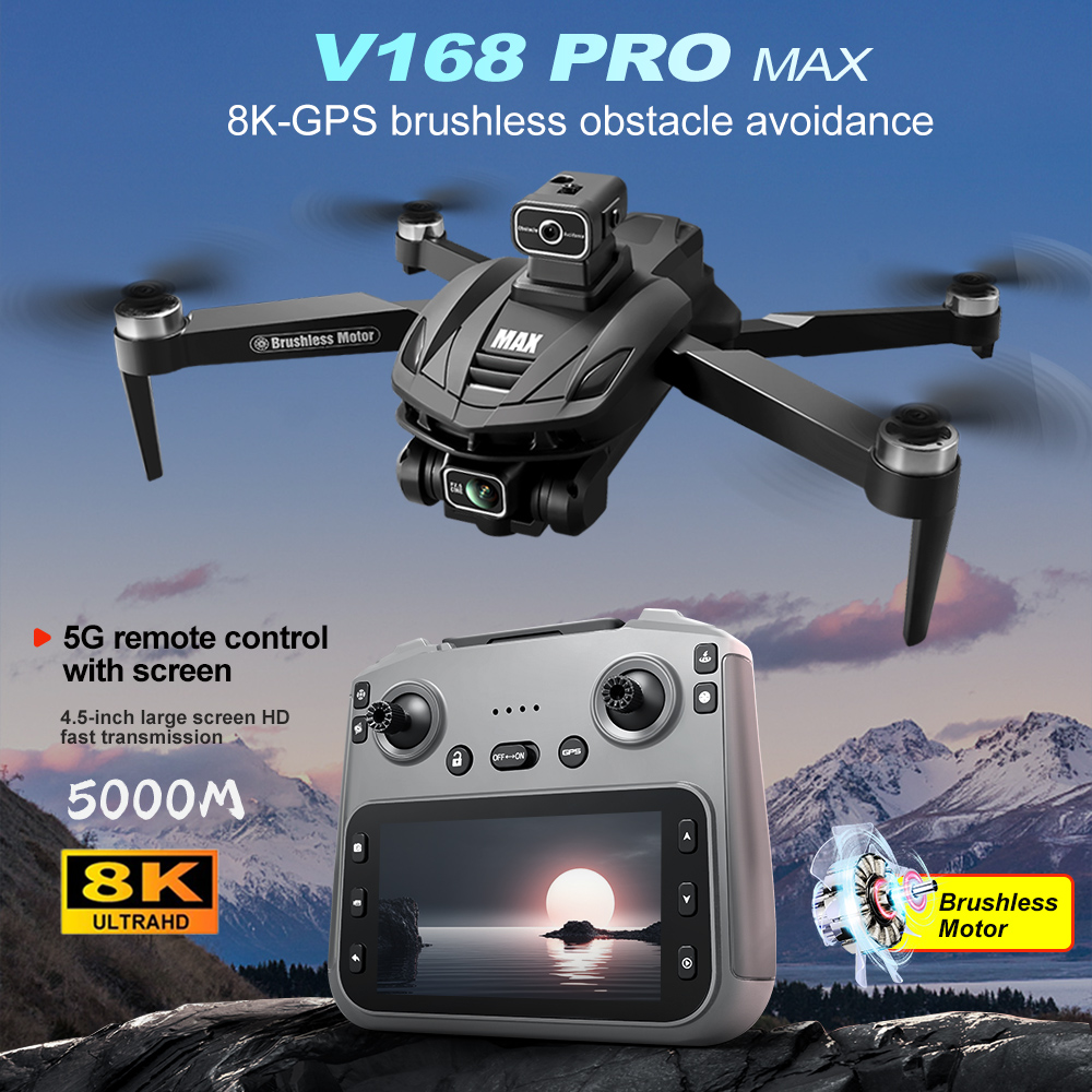 V168 PRO Max GPS Drone 8K Prof - Drone Lidar incelemesi ve fiyatı