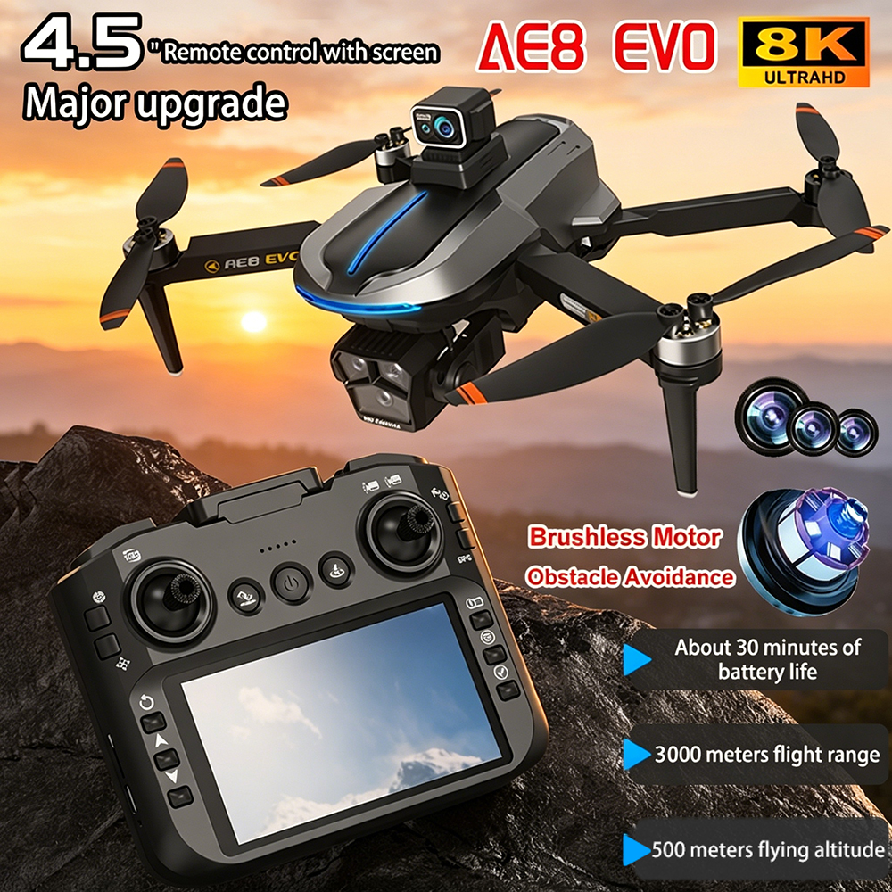 AE8 EVO Drone 4K Professional  - Drone Photogrammetry incelemesi ve fiyatı