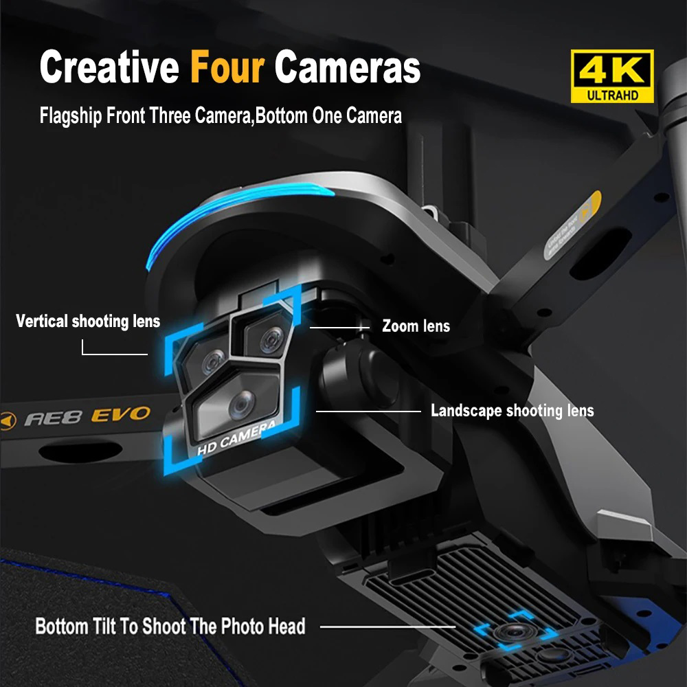 AE8 EVO Drone 4K Professional  - Drone Photogrammetry incelemesi ve fiyatı