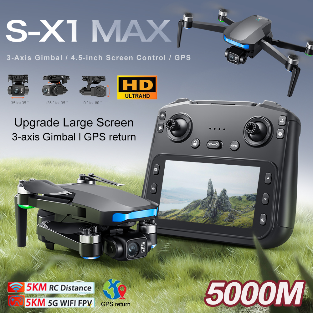 New S-X1 MAX Drone GPS 8K Prof - Drone Lidar incelemesi ve fiyatı