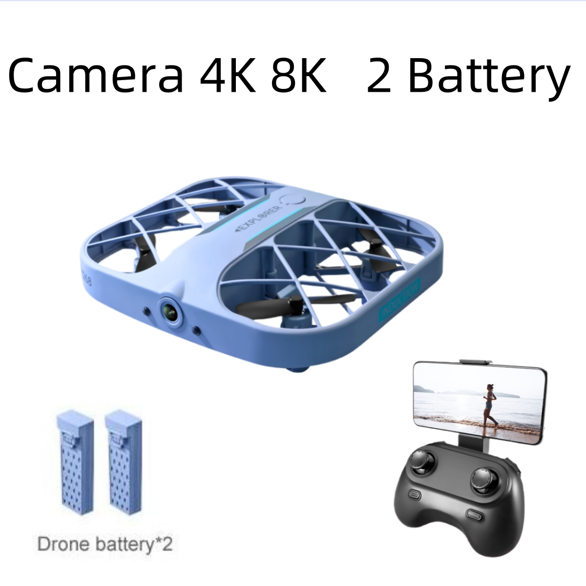 JJRC H107 FPV RC Drone with 2  - Drone Lidar incelemesi ve fiyatı